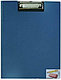 Клип-борд Index А4, пластик, тёмно-синий металлик, 0,7 мм., фото 2
