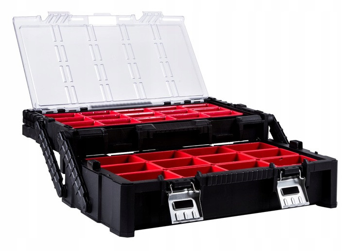 Пластиковый ящик для хранения инструментов 22 Canti organizer black - фото 5 - id-p159603166