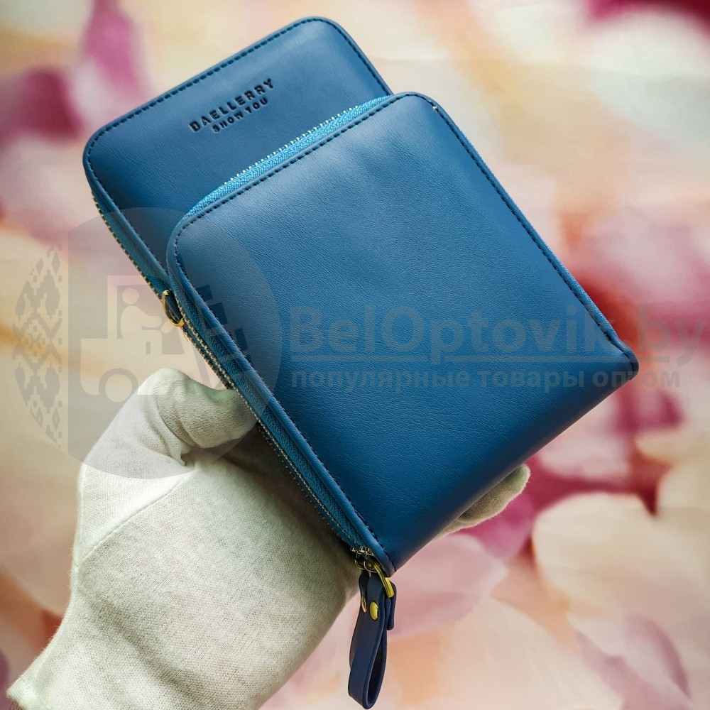 Женская сумочка-портмоне Baellerry Show You N0102 Светло-синий - фото 6 - id-p116283994