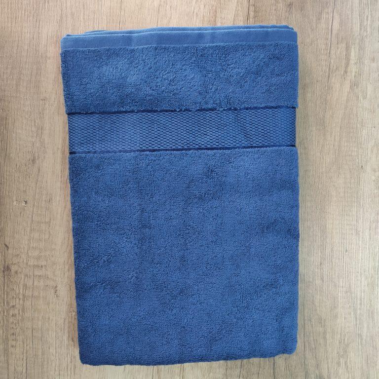 Полотенце махровое 70*140 см, цвет синий - фото 1 - id-p159603351