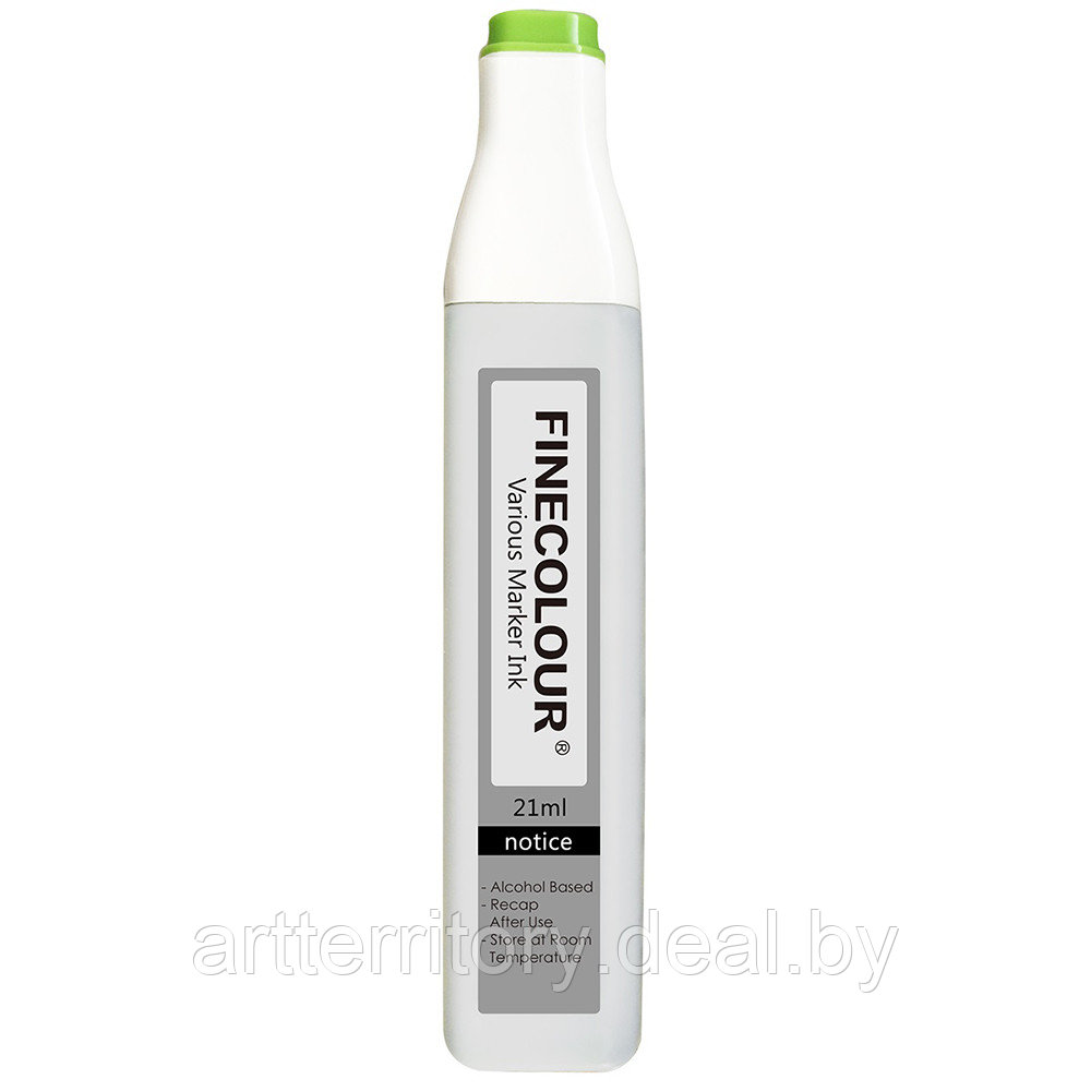 Чернила Finecolour Refill Ink для спиртового маркера, 21мл. (еловый зеленый) - фото 2 - id-p159603595