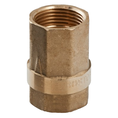 Обратный клапан пружинный муфтовый EUROSTOP H.161 - фото 1 - id-p159603663