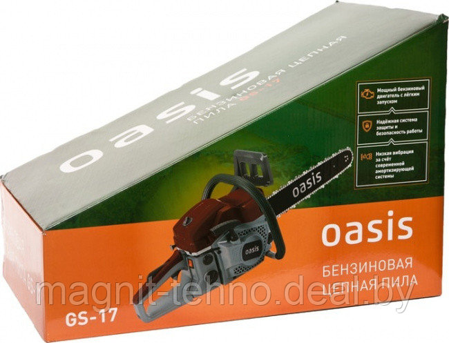 Бензопила Oasis GS-17 - фото 3 - id-p159620349