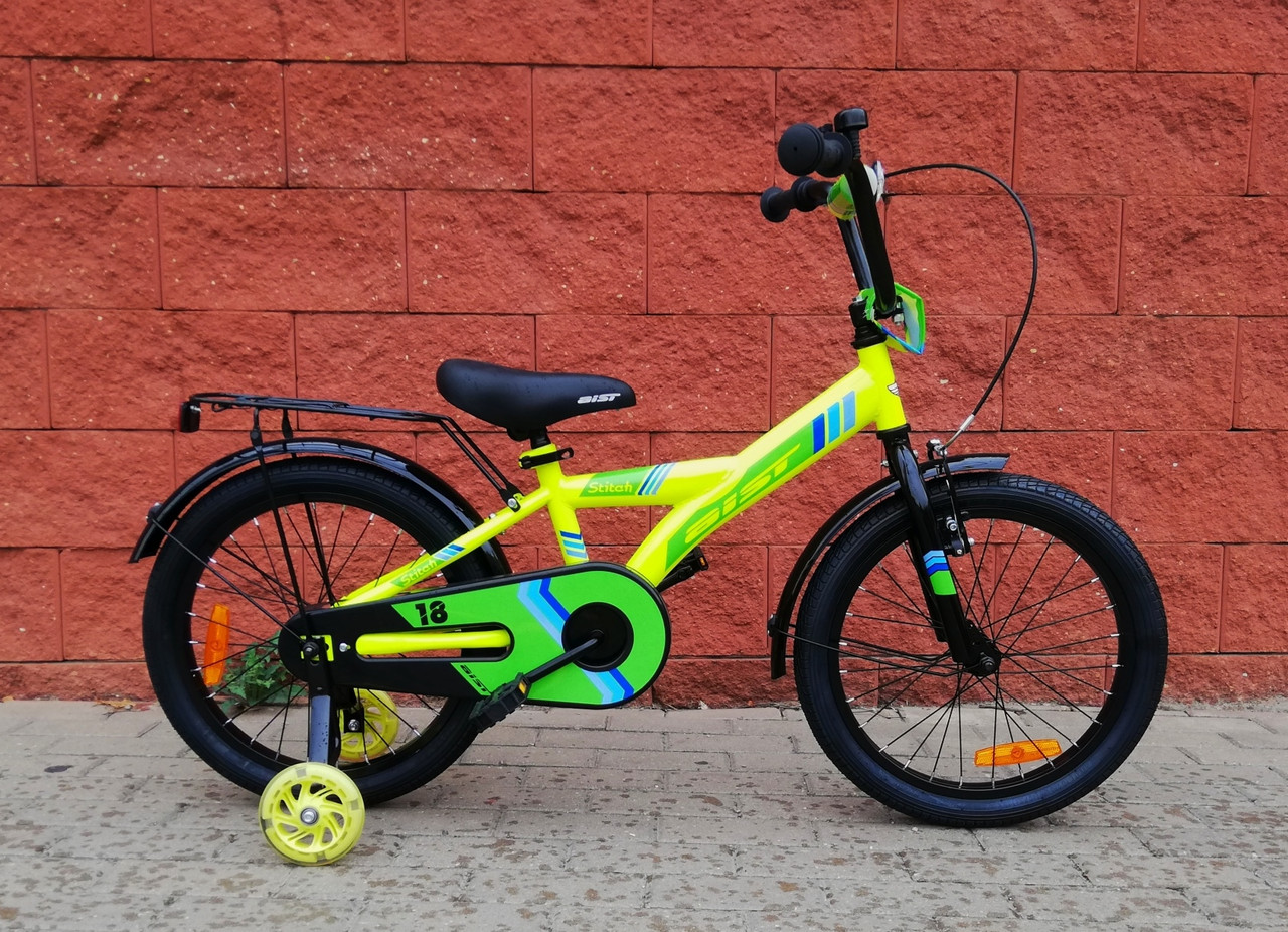Велосипед детский Aist Stitch 18" жёлтый