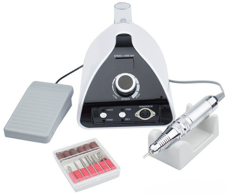 Аппарат для маникюра Nail Drill ZS-711, 35000 об/мин, 65 Вт, белый - фото 1 - id-p159632832