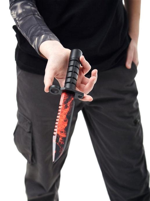 Нож М9 VozWooden Волны Рубин (деревянная реплика) - фото 5 - id-p159632997
