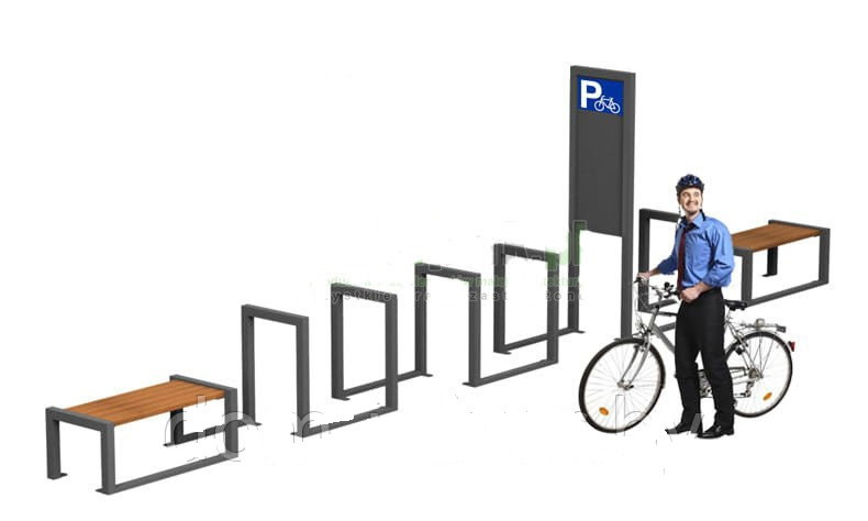 Парковка для велосипедов MODE 01 - фото 1 - id-p159634267