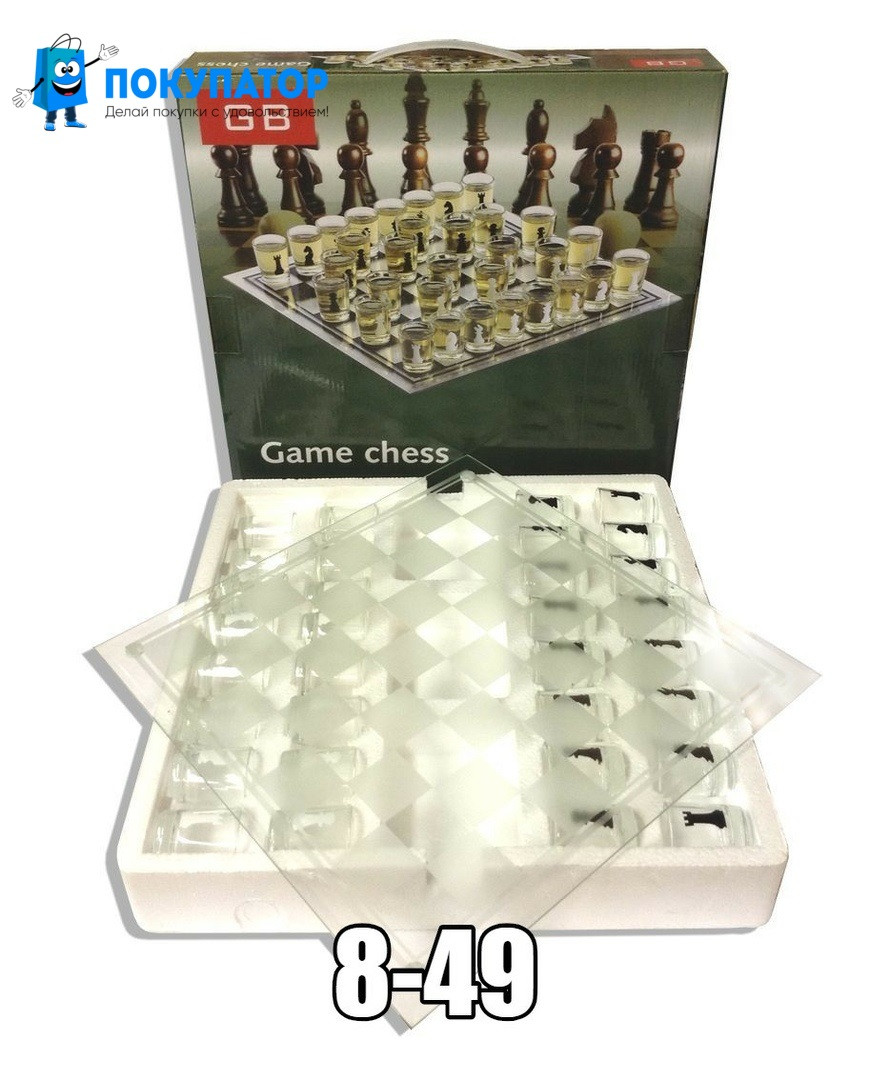 Алкогольная игра "Пьяные шахматы" 40 х 40 см