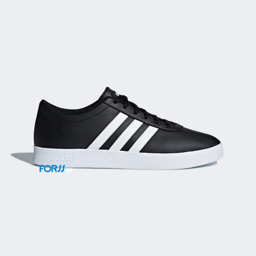 Кроссовки Adidas EASY VULC 2.0 (Black white) - фото 1 - id-p159643902