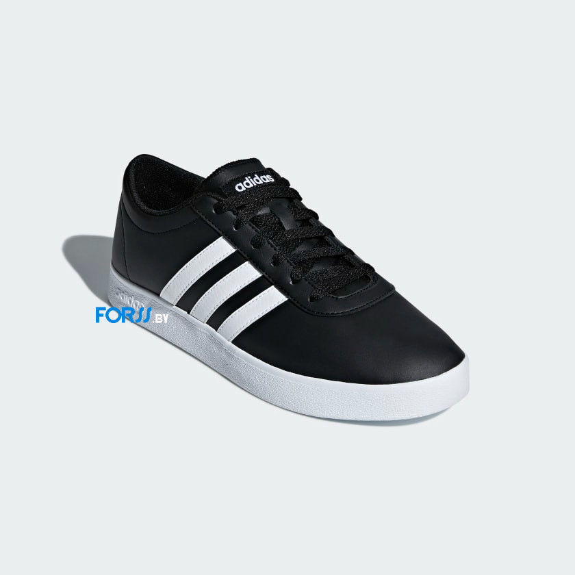 Кроссовки Adidas EASY VULC 2.0 (Black white) - фото 3 - id-p159643902