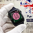 Смарт часы T500 (FT50) в стиле Aplle Watch (тонометр, датчик сердечного ритма) Синие, фото 2