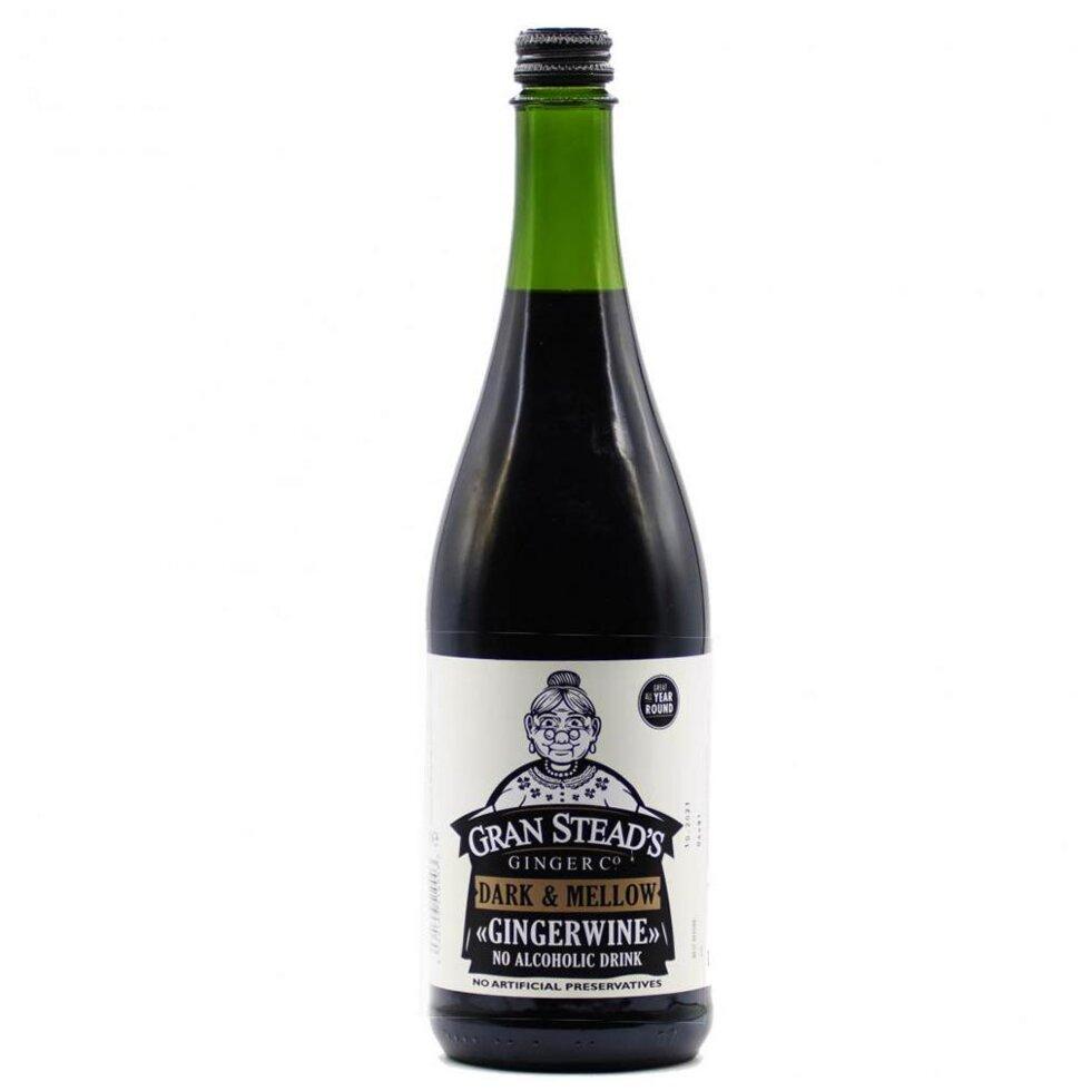 Имбирное вино темное безалкогольное Gran Steads Ginger, 750 мл.