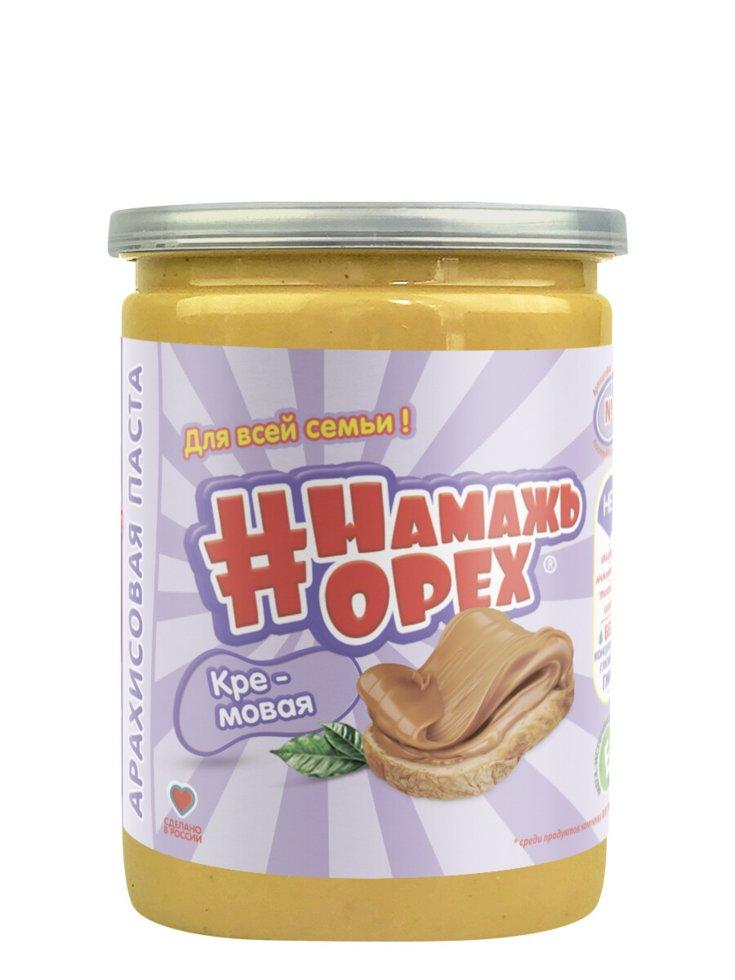 Арахисовая паста #Намажь_орех Creamy, 230 гр.