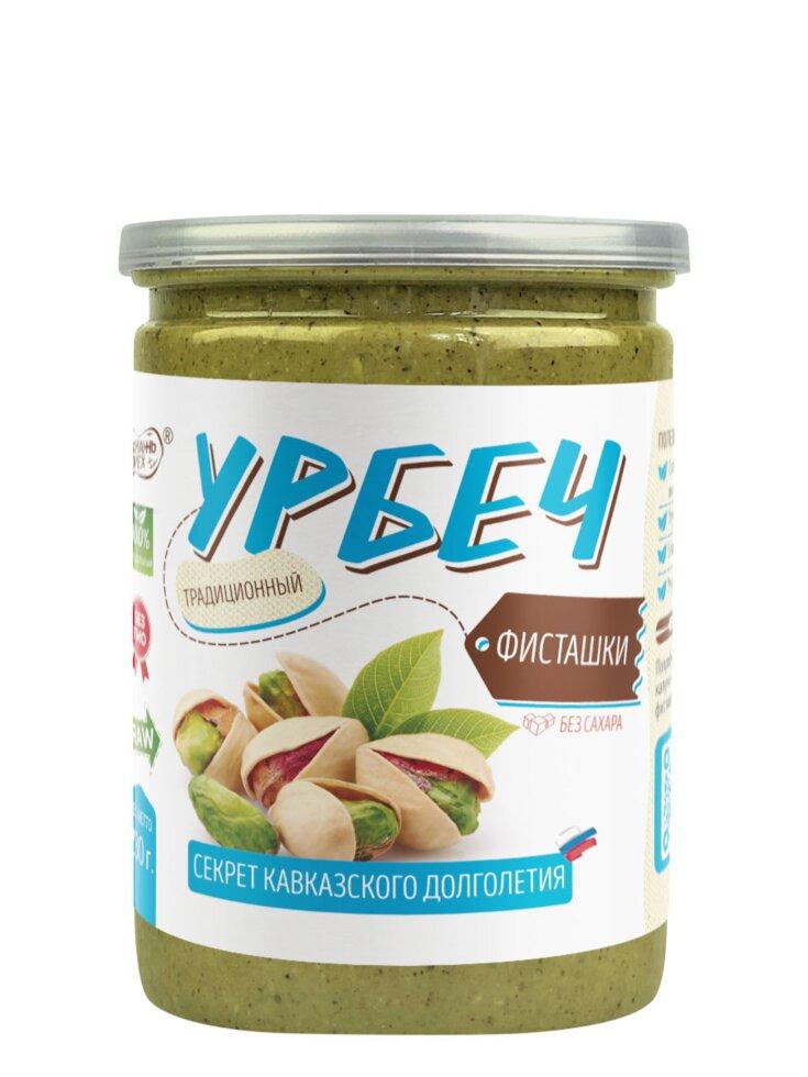 Урбеч из ядер фисташки "Намажь_орех", 230 гр.