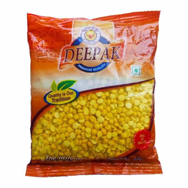 Горох шлифованный колотый (CHANA DAL) "Deepak", 500 гр