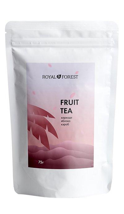 Чай фруктовый Ароматный "Royal Forest" (с кэробом и каркаде) 75 г