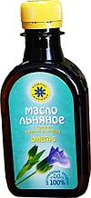 Масло льняное с Селеном, хромом, кремнием 0,2л