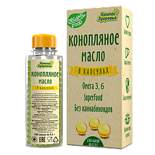 Масло конопляное, 180 капсул