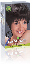 Краска для волос COLOR MATE Hair Color — травяная краска без аммиака!(натуральный черный) Тон- 9.1 15 гр