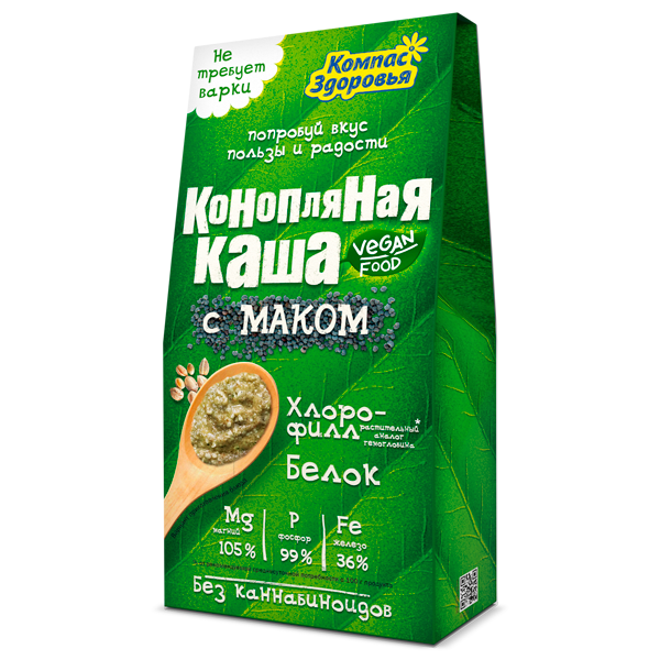Конопляная каша с маком "Компас здоровья", 250 г