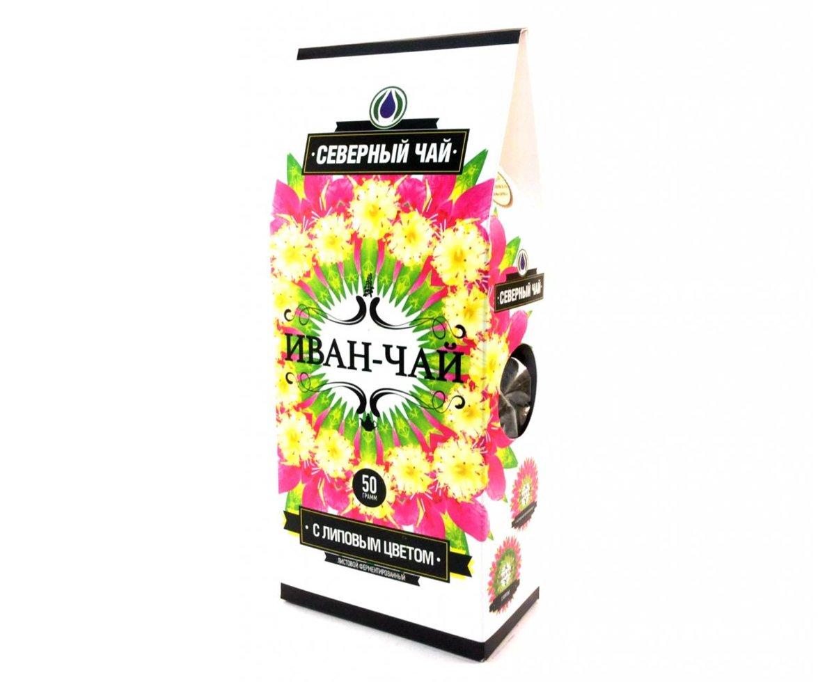 Иван чай "Северный" с липовым цветом 50 г