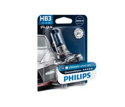 Автомобильная лампа HB3 Philips Diamond Vision 9005DVB1 (блистер 1 шт)