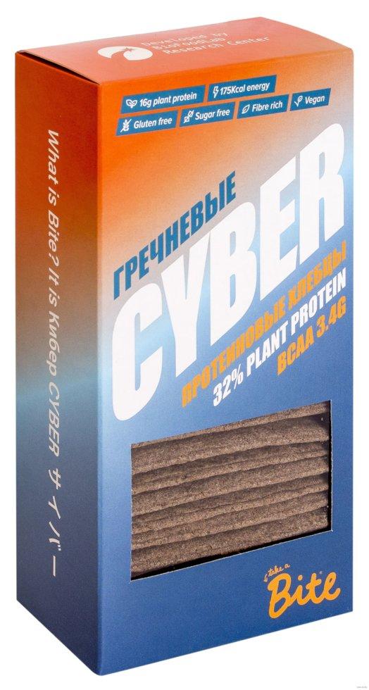 Хлебцы протеиновые гречневые "Cyber Bite", 150 г