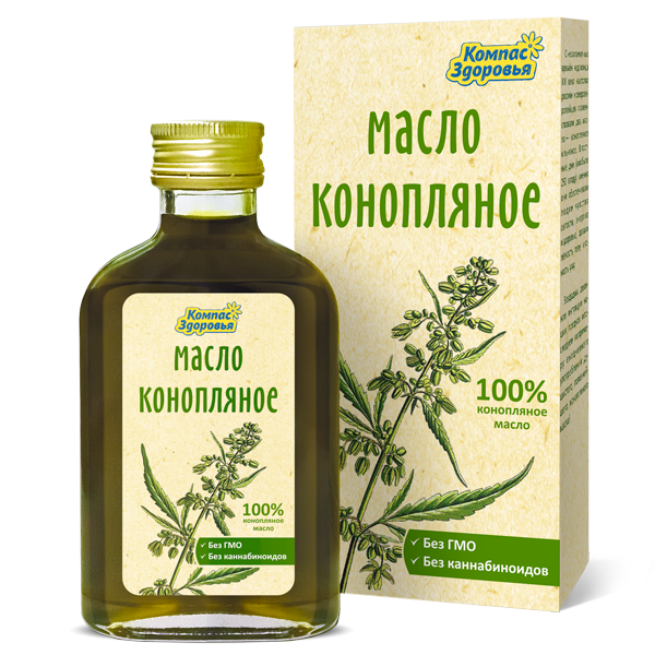 Масло конопляное "Компас Здоровья", 100 мл
