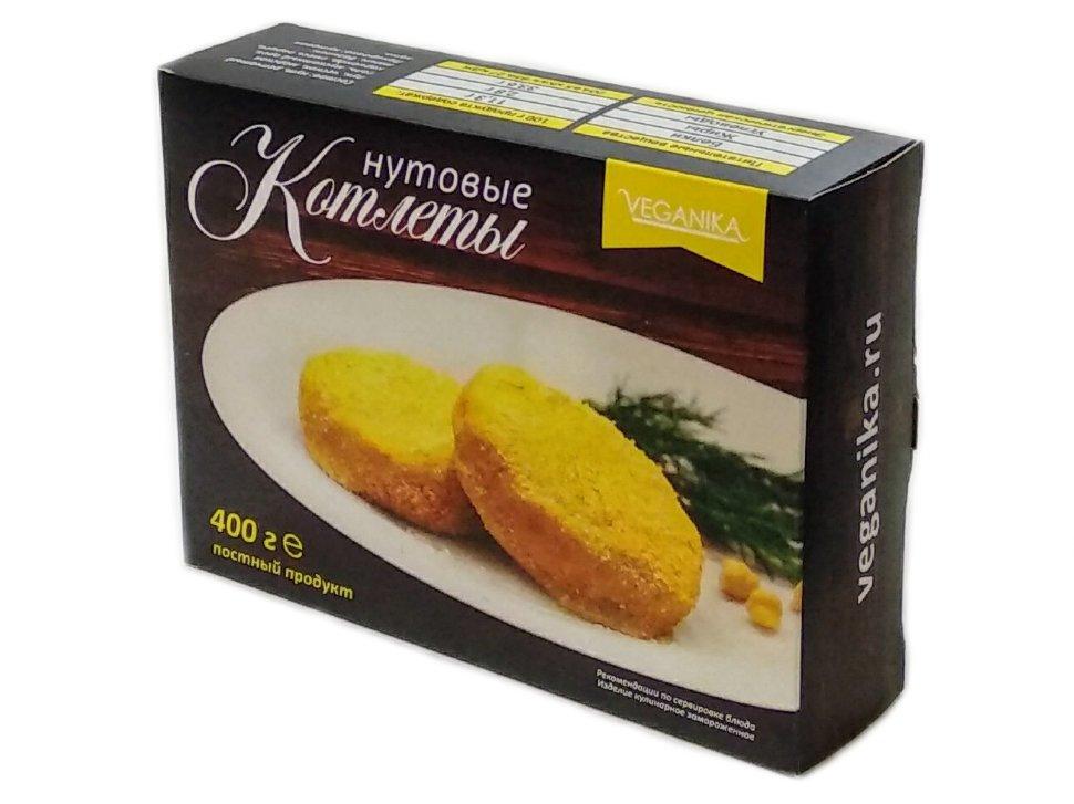 Котлеты "Веганика" нутовые, 400 г