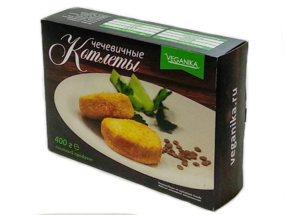 Котлеты "Веганика" чечевичные, 400 г