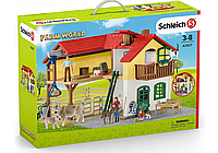 Игровой набор Schleich Ферма с хлевом и животными 42407