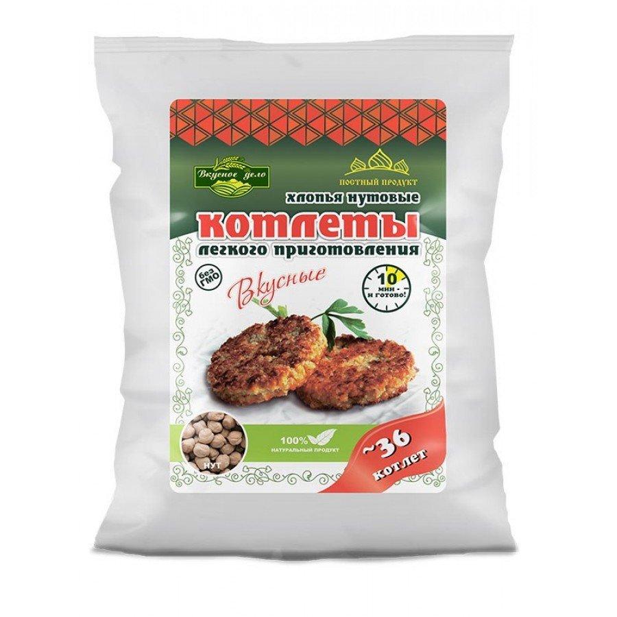 Котлеты нутовые с асафетидой и специями, 500 г