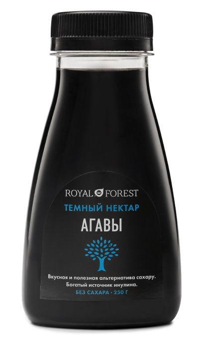 Темный нектар Агавы (сироп) "Royal Forest", 250 г.