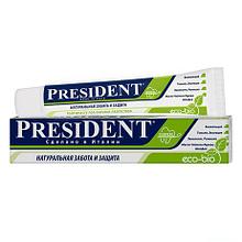 Зубная паста PresiDENT Eco-bio (без фтора) 75 мл
