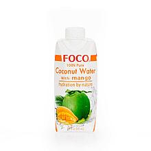 Кокосовая вода с манго "FOCO" 330 мл
