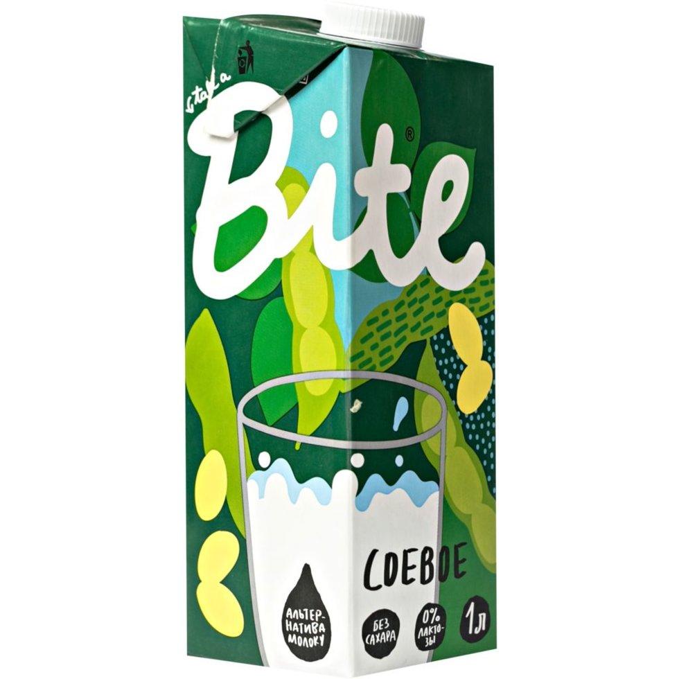 Напиток соевый пастеризованный "Bite", 1 л