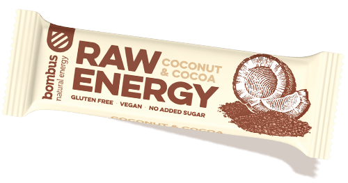 Батончик Raw Energy Кокос и какао, 50 г