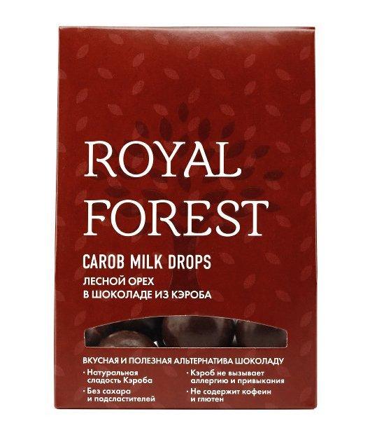 Лесной орех в шоколаде из кэроба "Royal Forest", 75 г