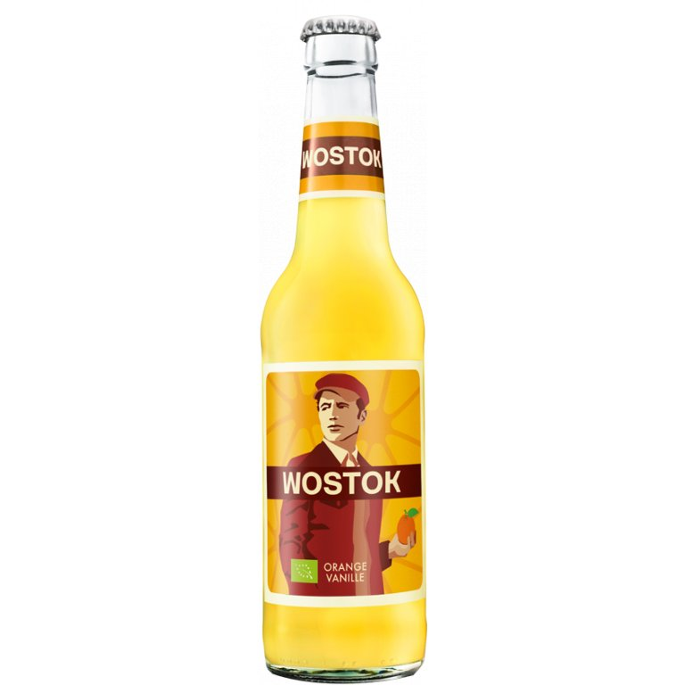 Напиток безалкогольный Апельсин-Ваниль "Wostok", 0,33 л