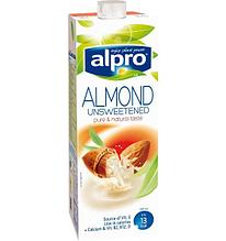 Напиток миндальный "Alpro" без сахара (миндальное молоко), 1 л