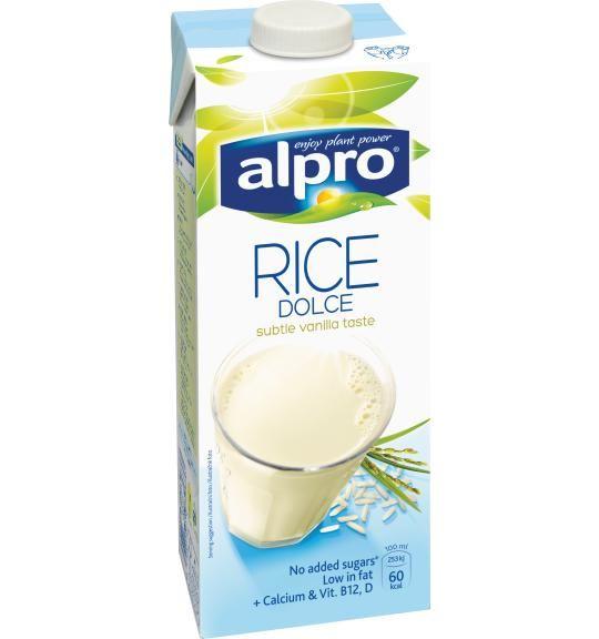 Напиток рисовый ванильный "Alpro", 1 л