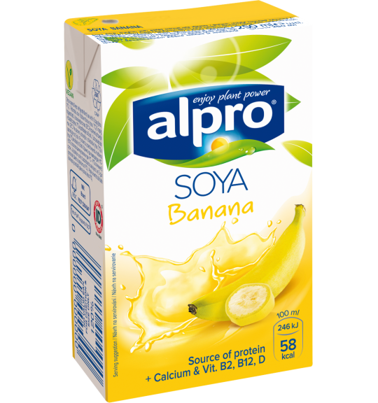 Напиток соевый с бананом "ALPRO", 250 мл.