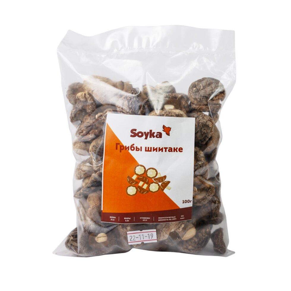 Грибы шиитаке сушеные "Сойка", 100 гр.