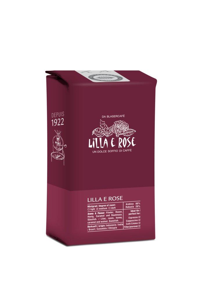 Кофе в зернах Blasercafe Lilla e Rose (80% арабика, 20% робуста), 250 г