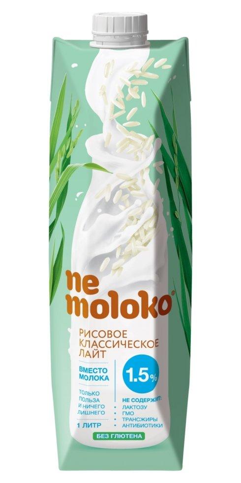 Напиток рисовый классический лайт 1,5% Nemoloko, 1 л