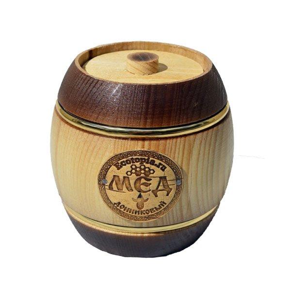 Мед донниковый в бочонке, 450 гр.