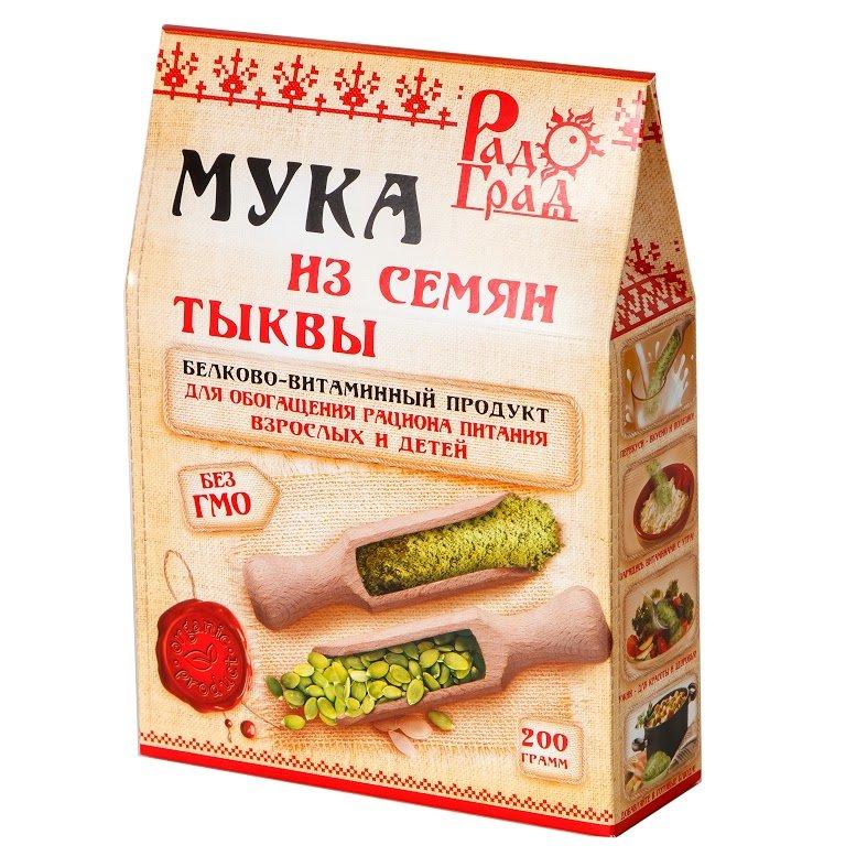 Мука тыквенная "Радоград", 200 гр