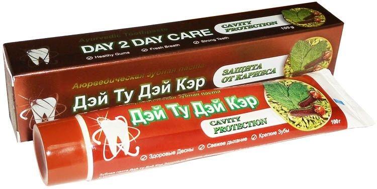 Аюрведическая зубная паста D2D Care "Защита от кариеса", 100 гр