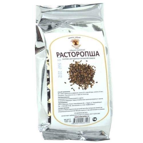 Расторопша, семена, 100 г