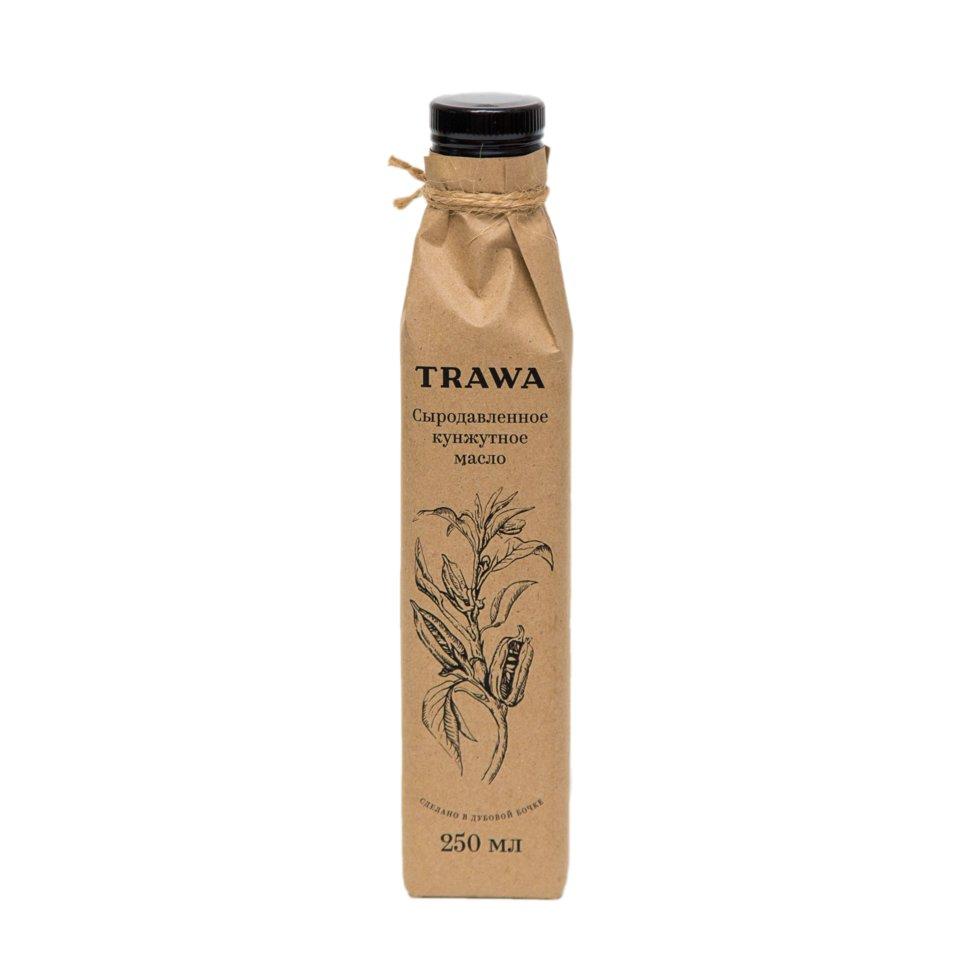 Масло сыродавленное кунжутное TRAWA, 250 мл